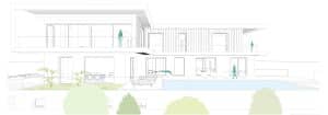 Villa VB à Tanger - étude structure tous corps d'états, porte-à-faux et auvents métalliques