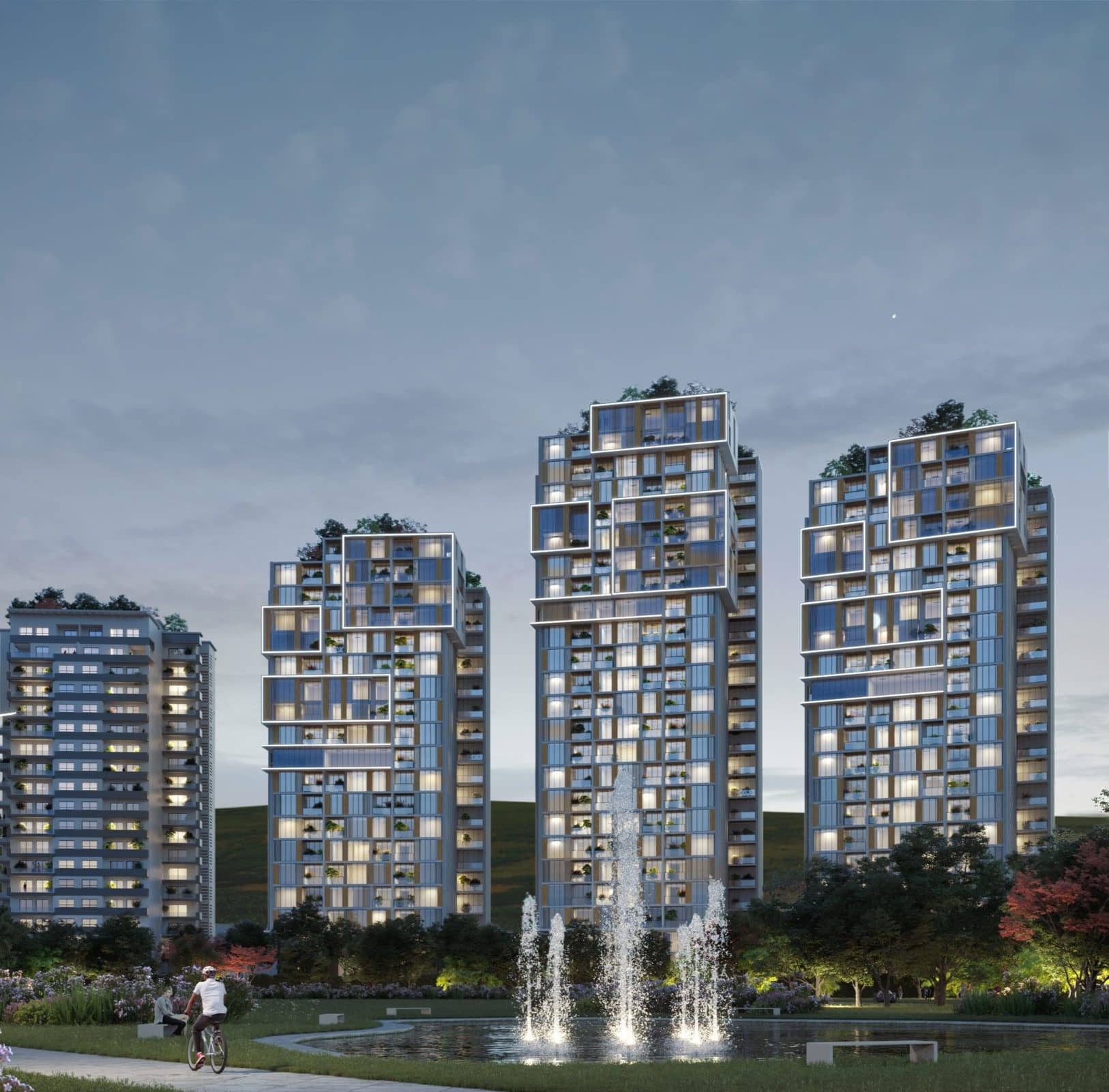 Tour R+17 à Tanger - Coral Towers Tranche 3