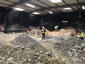 Four Tunnel Jacob Delafon génie civil fondations